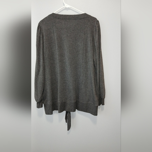 The Sweatshirt Project French Laundry Oversized Sweatshirt Women Size 1X Lounge - Picture 2 of 8